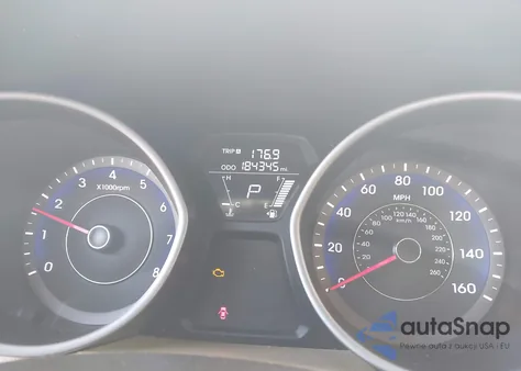 2013 Hyundai Elantra Gls из США, поврежденный, VIN KMHDH4AE7DU522789